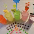 Бързи коктейли с цветовете на дъгата