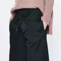 Как да носим широк панталон