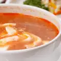 Супа от домати и яйца Си Хун Шъ Дан Тан