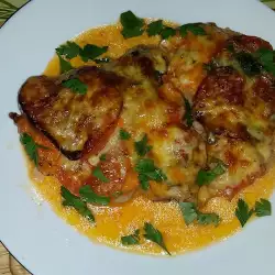 Пилешки пържоли с кашкавал