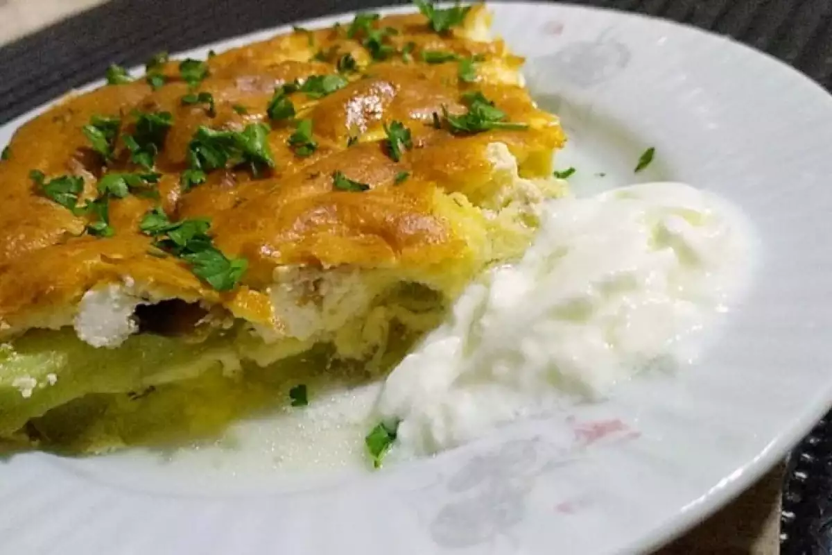 Коприва с Яйца и Сирене във Фурна