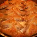 Триъгълни баклавички от фини кори