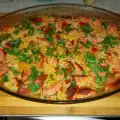Ориз със салам на фурна