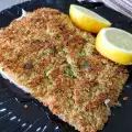 Сьомга филе с мед и горчица