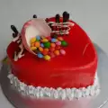 Торта за влюбени с два пълнежа