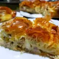 Баница с кайма, праз и сирене