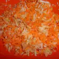 Зимна салата от ряпа и моркови