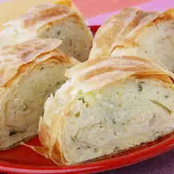 Картофено руло с кори за баница