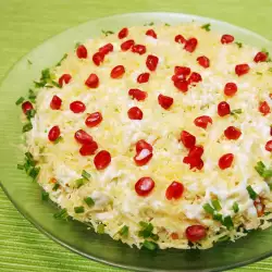 Салата от моркови с банани