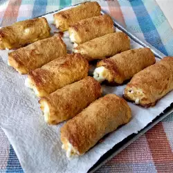 Крокети от хляб със сирена