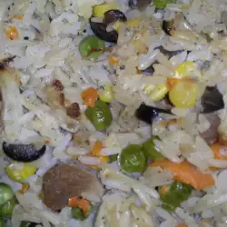 Ориз със зеленчуци и маслини