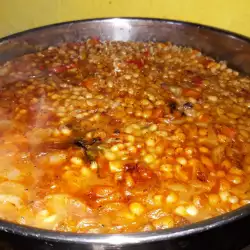 Печен боб във фурна