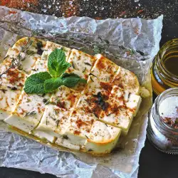 Печено сирене по средиземноморски