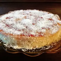 Веган бисквитена торта