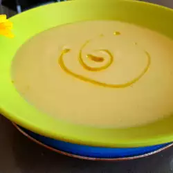 Крем супа с праз и тиквички