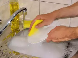 Миене на чинии