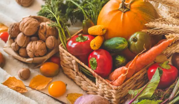 Ползите от похапването на сезонни зеленчуци през есента
