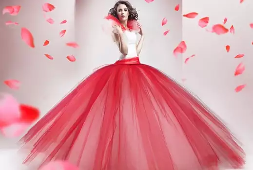 Червените булчински рокли са все по-предпочитан избор за сватбения ден
