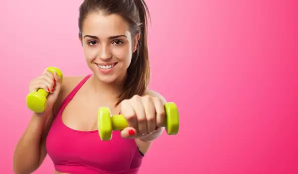 Тренирането помага за натрупване на мускулна маса