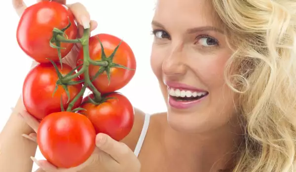 доматите са храна за разкрасяване