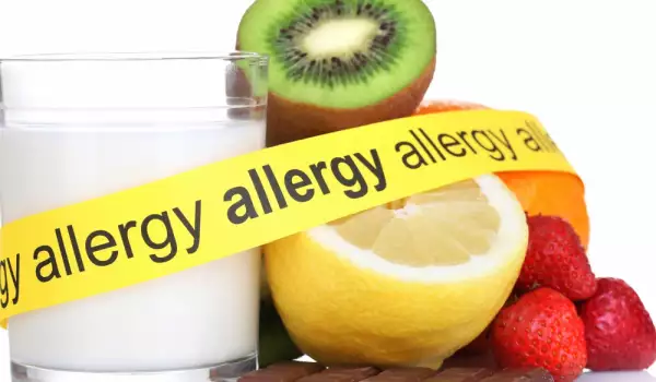 Алергия към храни