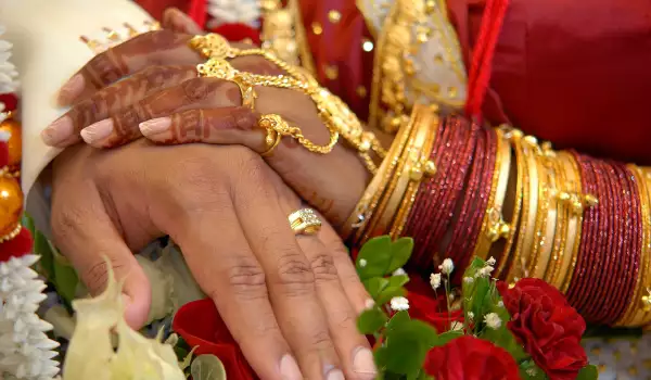 Бракосъчетание в Индия