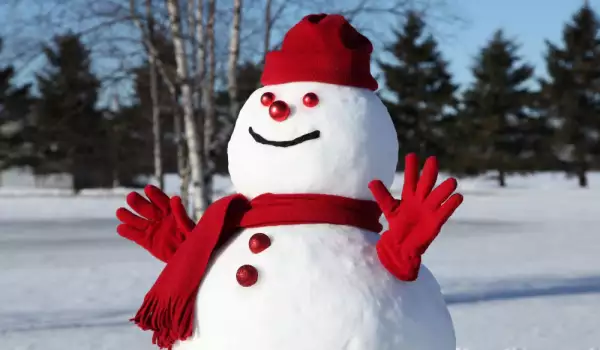 Колко калории гори правенето на снежен човек?