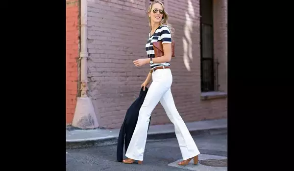 Белите джинси пак са на мода! Ето как да ги съчетаете (ГАЛЕРИЯ)