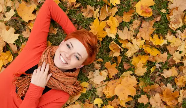 Есенни цветове за коса на мода